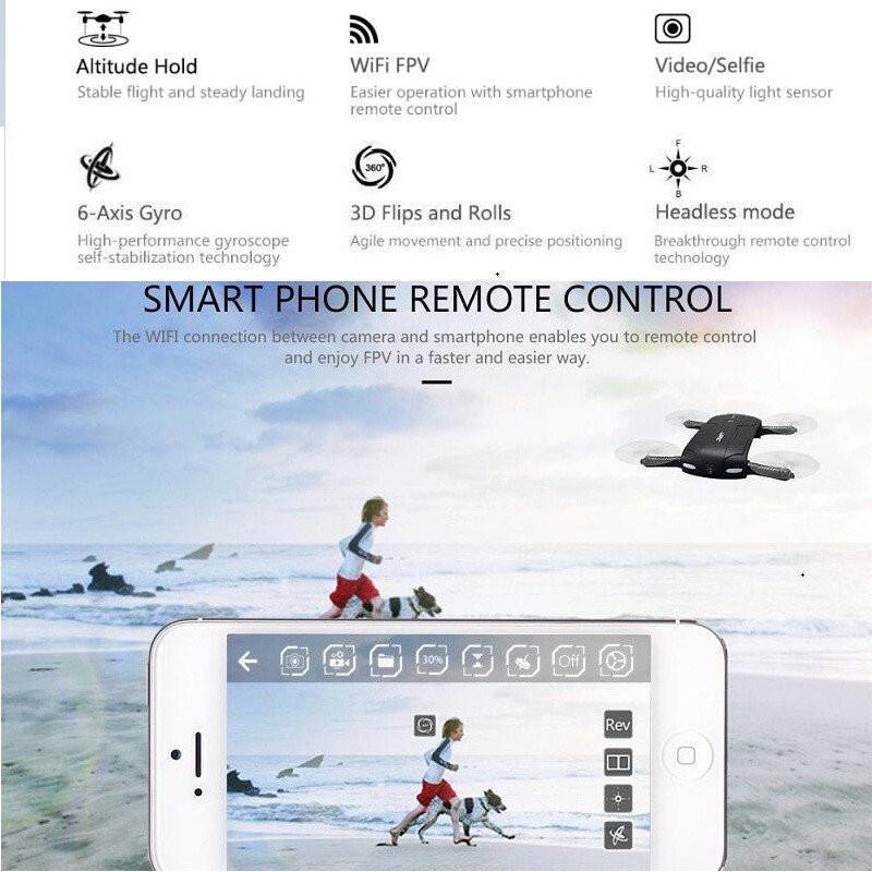 Foldable Mini Selfie Pocket Drone