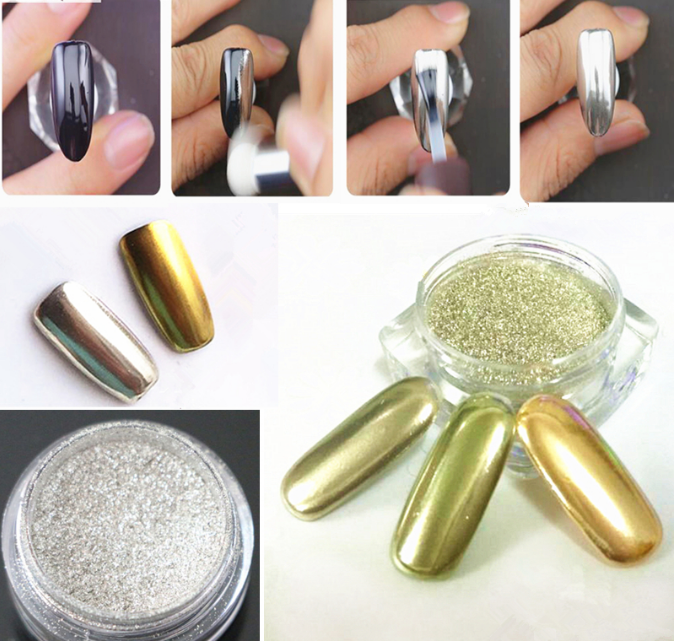 NEW! Magic Mirror Nail Powder