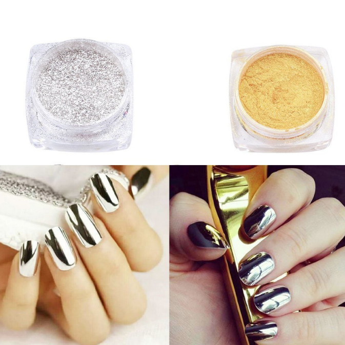 NEW! Magic Mirror Nail Powder