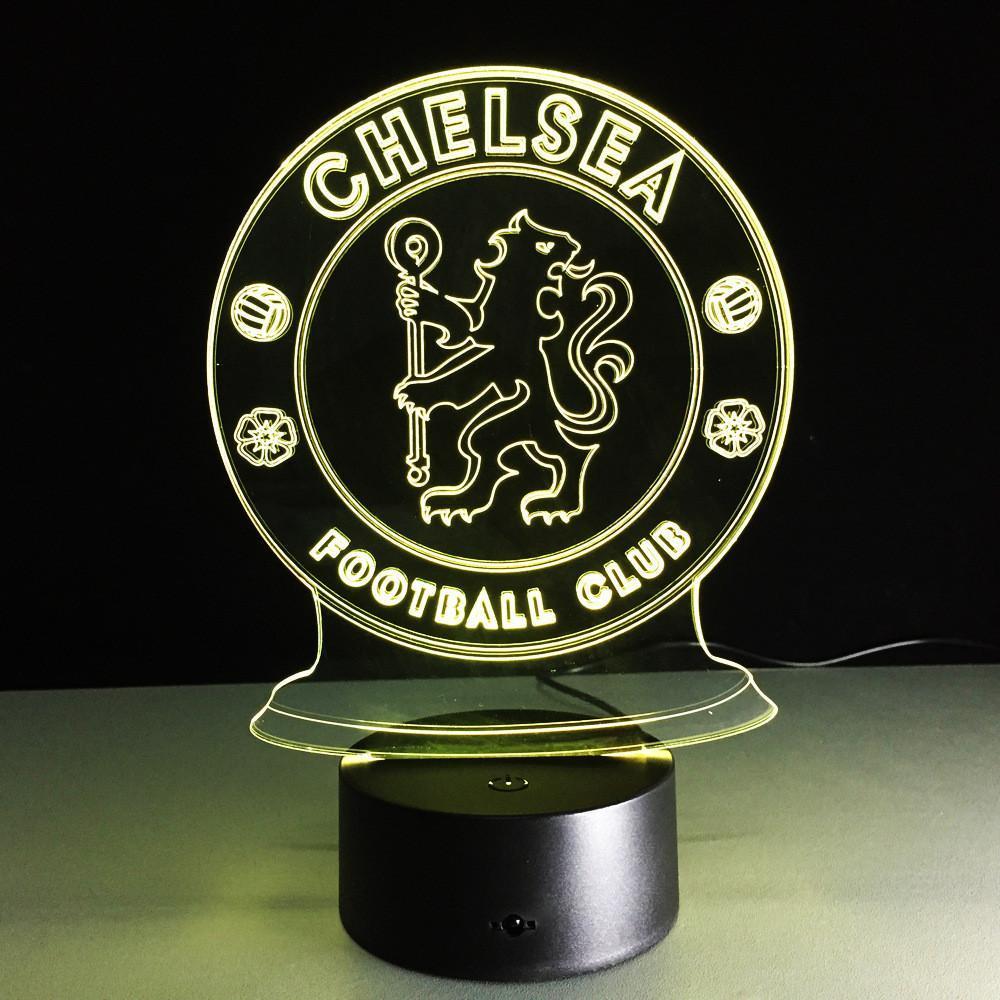 Football 7-Color Auto-changing LED Lights