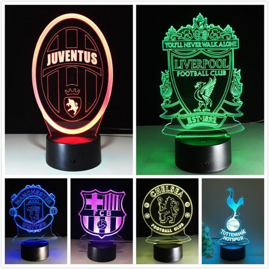 Football 7-Color Auto-changing LED Lights