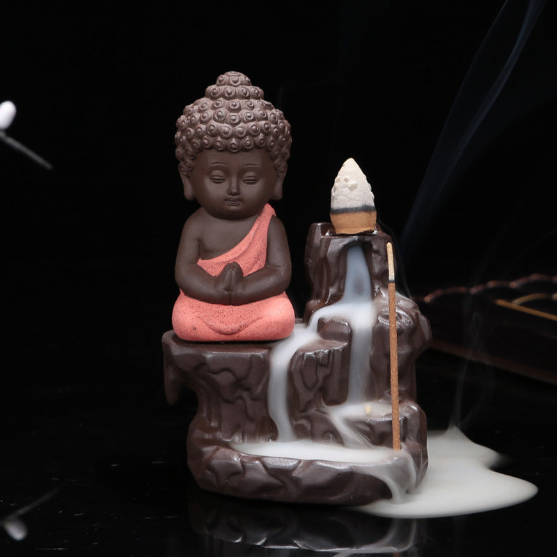 Buddha Waterfall Incense Burner
