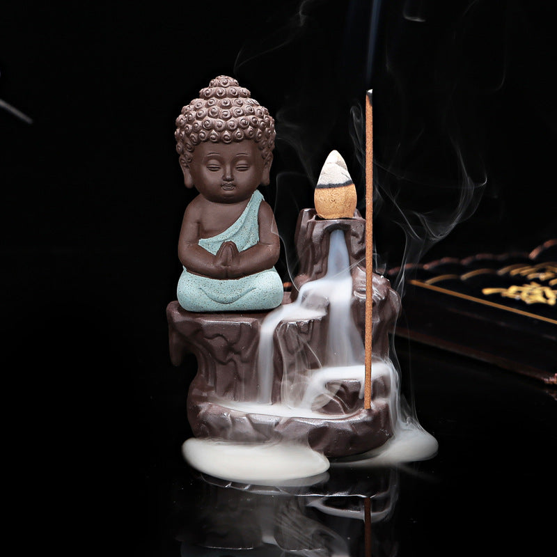 Buddha Waterfall Incense Burner