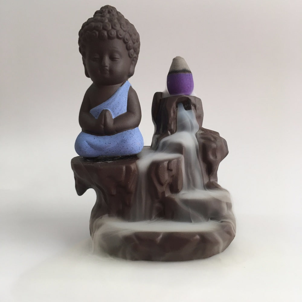 Buddha Waterfall Incense Burner