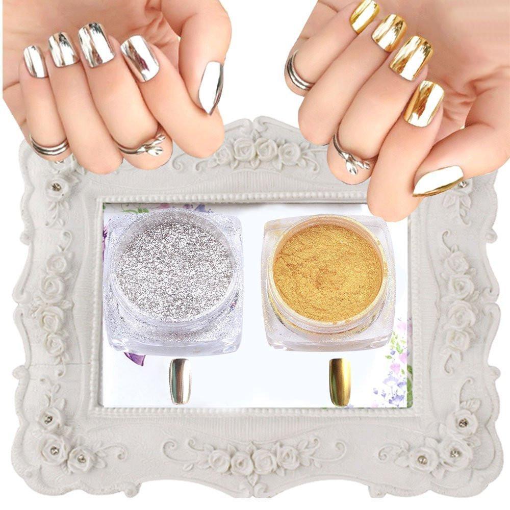 NEW! Magic Mirror Nail Powder