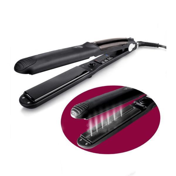 Ceramic Vapor Hair Steam Flat Iron