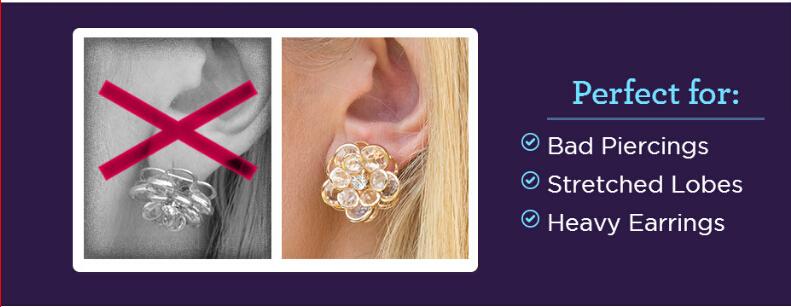 Hypoallergenic Earring Lifts