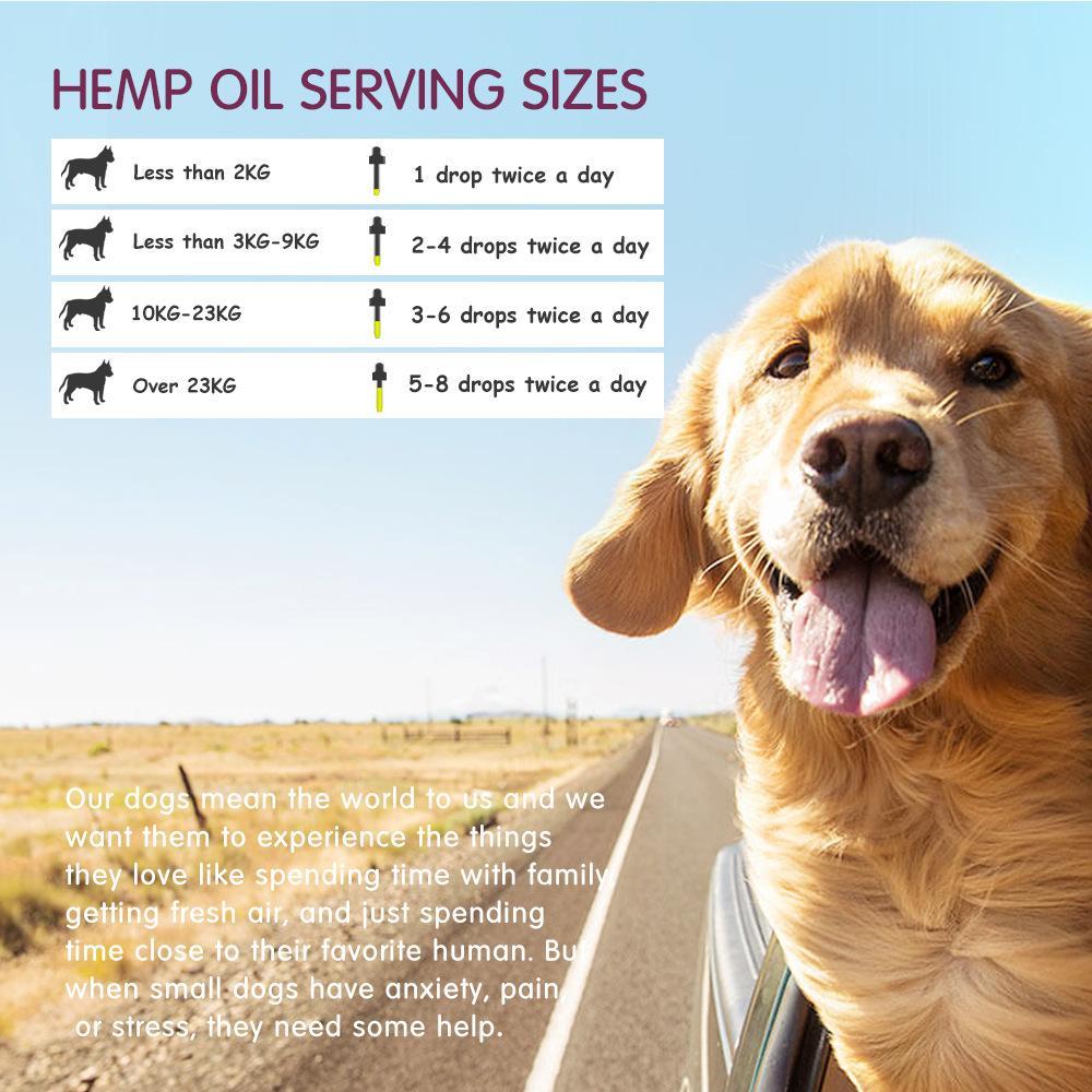Premium Organic Hemp Oil for Pets