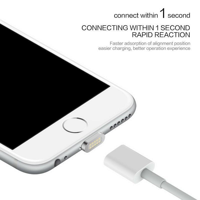 High Speed Charging Magnetic Cable For Android/iPhone