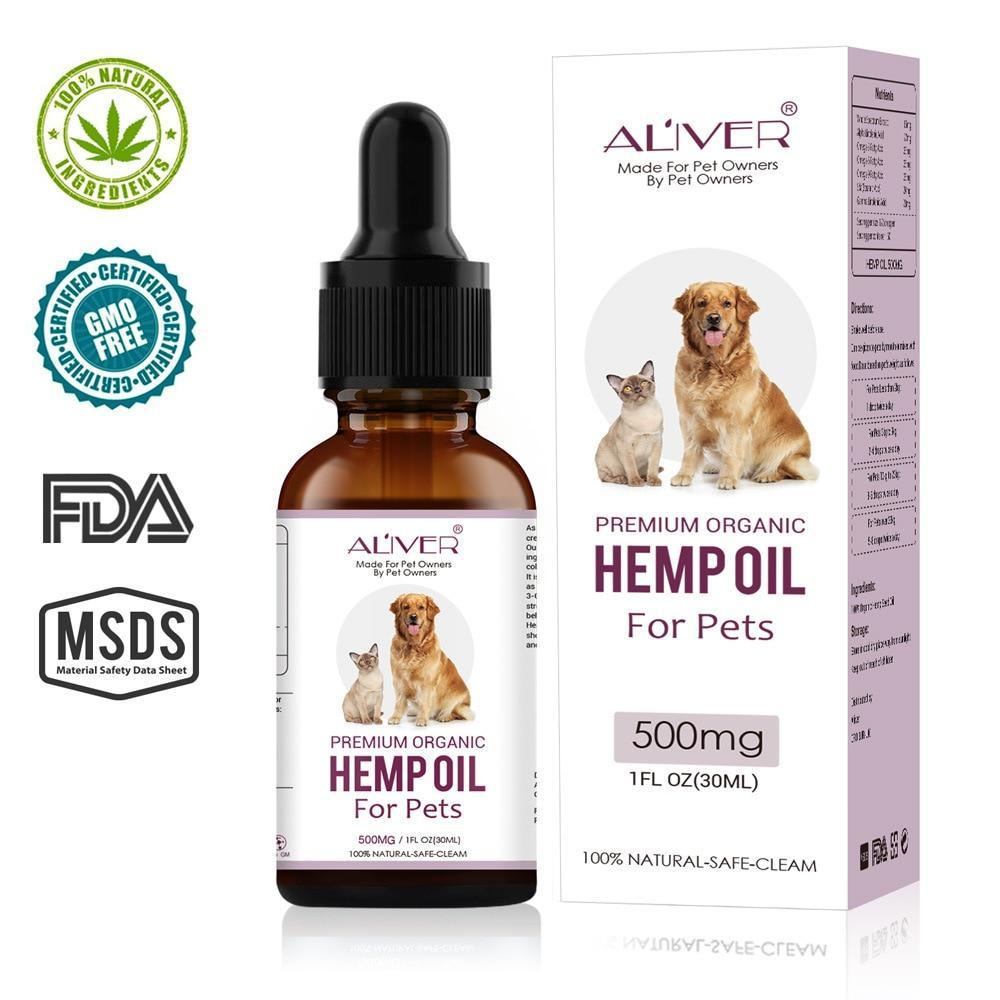 Premium Organic Hemp Oil for Pets
