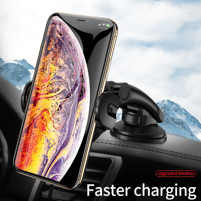 Wireless Car Charger Phone Mount