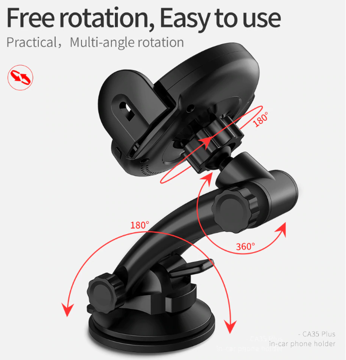 Wireless Car Charger Phone Mount