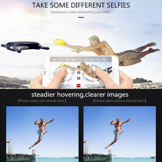 Foldable Mini Selfie Pocket Drone