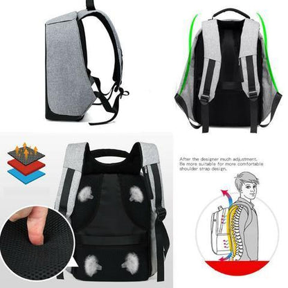 SecureTech™ Anti-theft Backpack