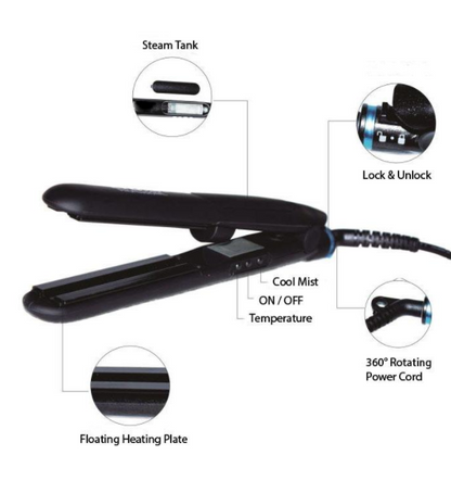 Salon Professional Steam Hair Straightener V2