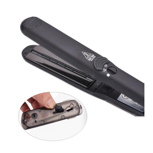 Ceramic Vapor Hair Steam Flat Iron