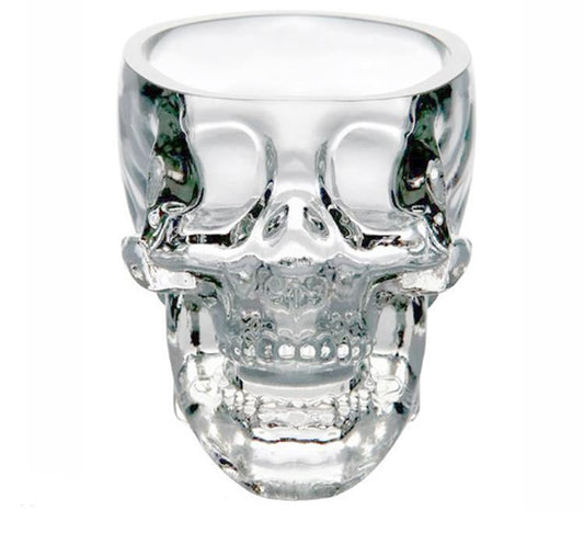 Skull Head Glass