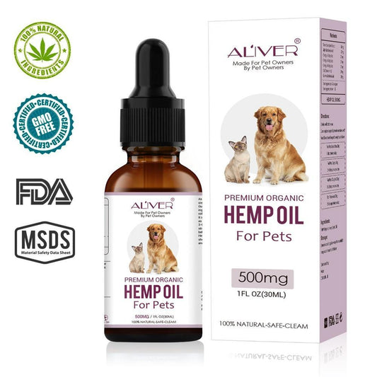 Premium Organic Hemp Oil for Pets