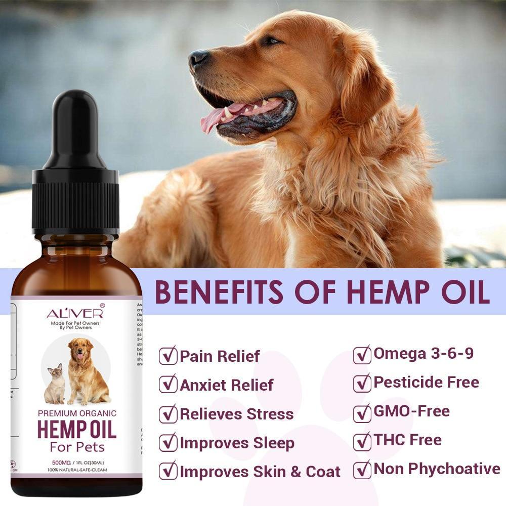 Premium Organic Hemp Oil for Pets